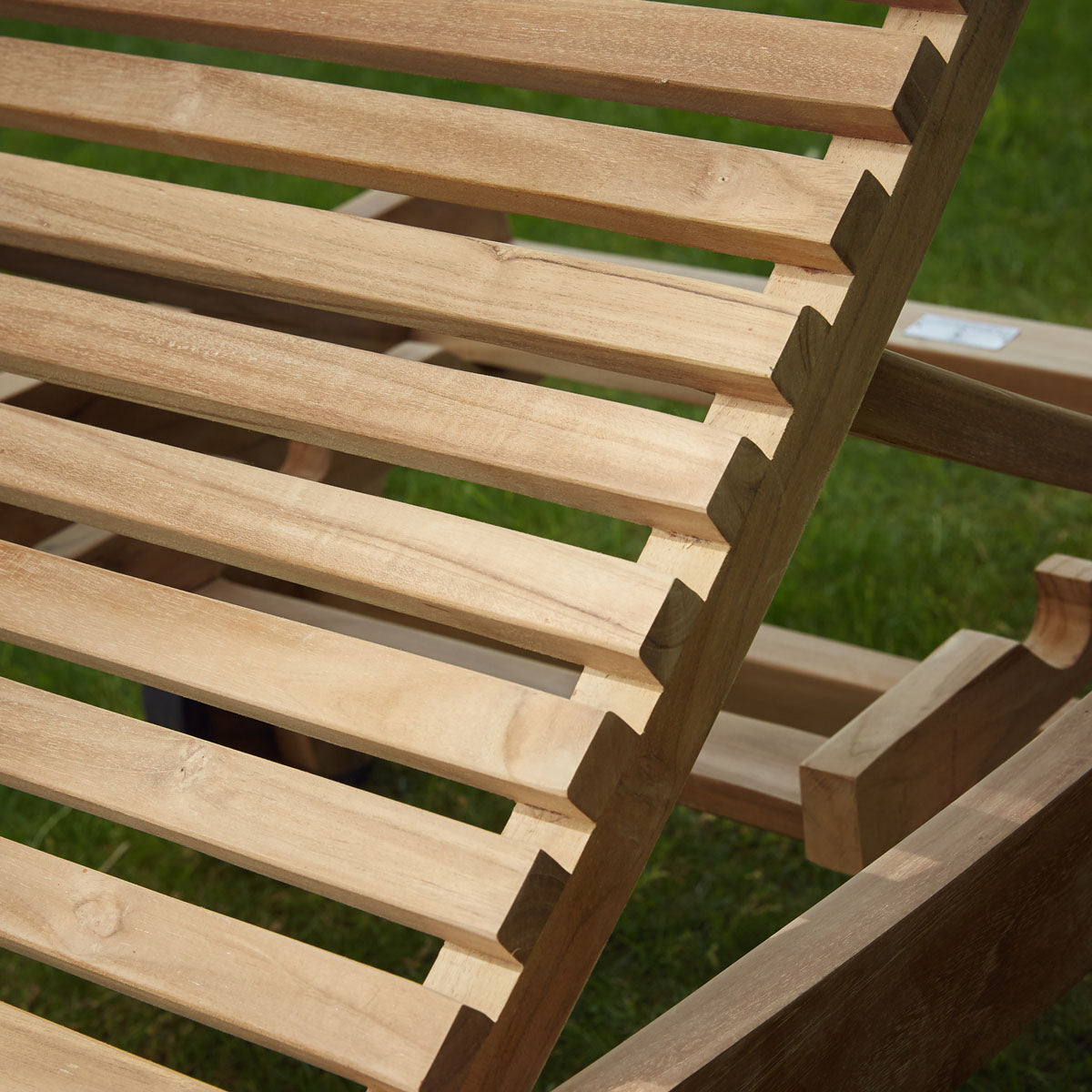 Bain de soleil en bois Beach