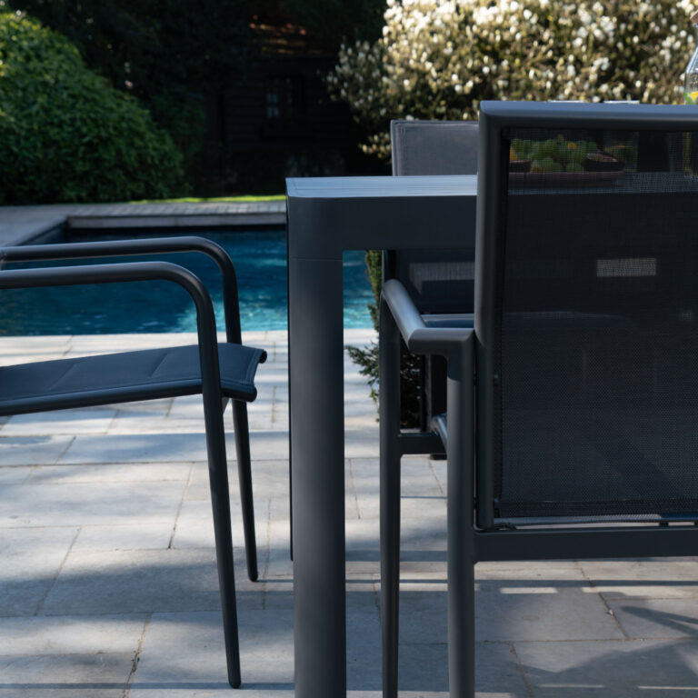 Table de jardin en aluminium COMO