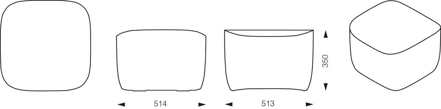 Pouf Translation – Polyvalence design & esprit ludique