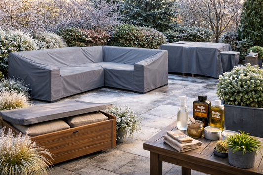 Comment protéger votre mobilier d’extérieur en hiver sans dénaturer votre jardin ?