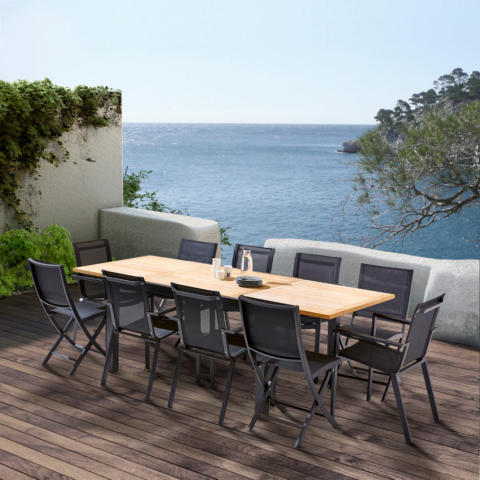 Les tables de jardin