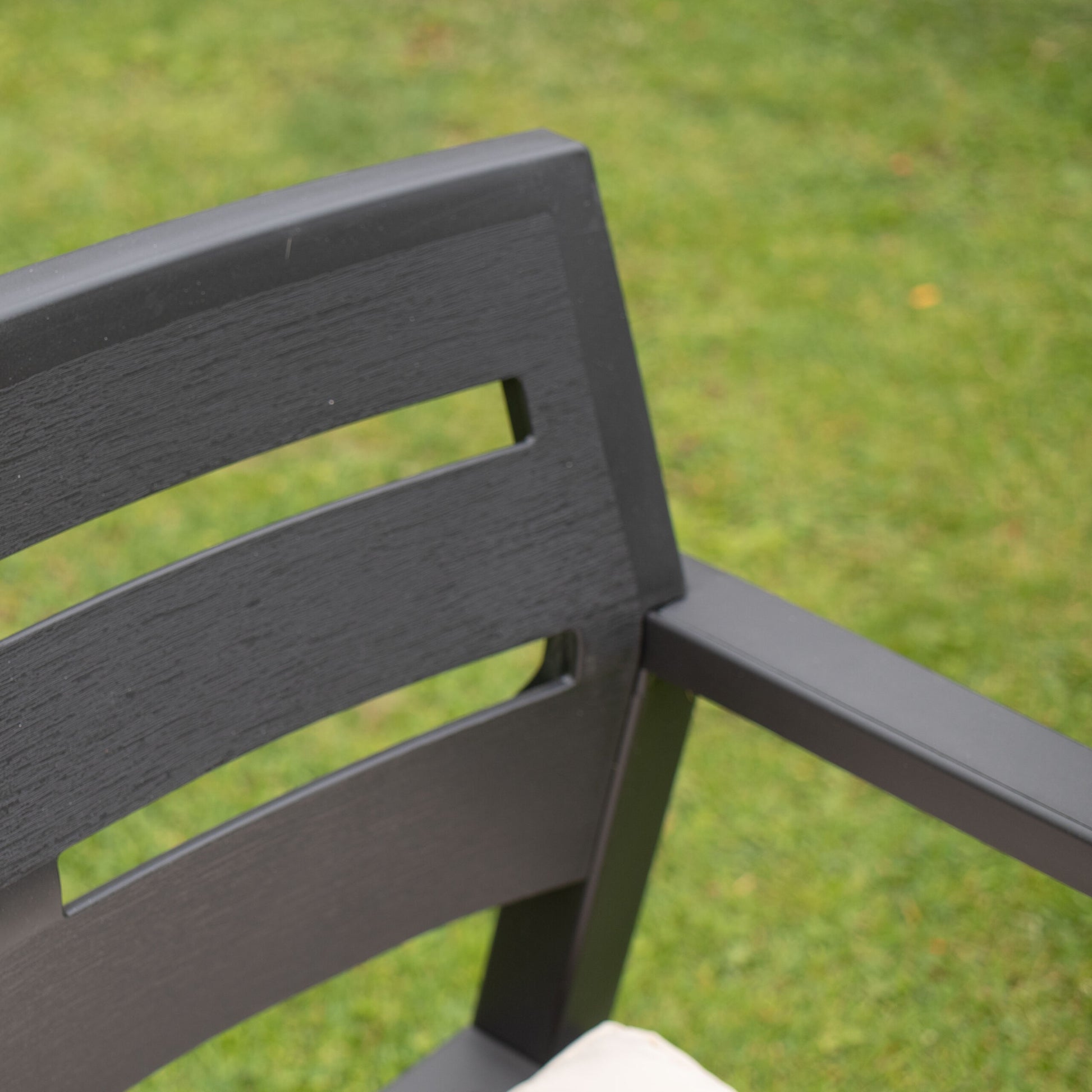 Salon bas de jardin en résine Java