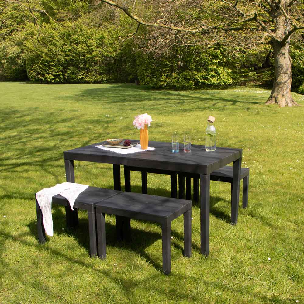 Salon de jardin en résine Samoa