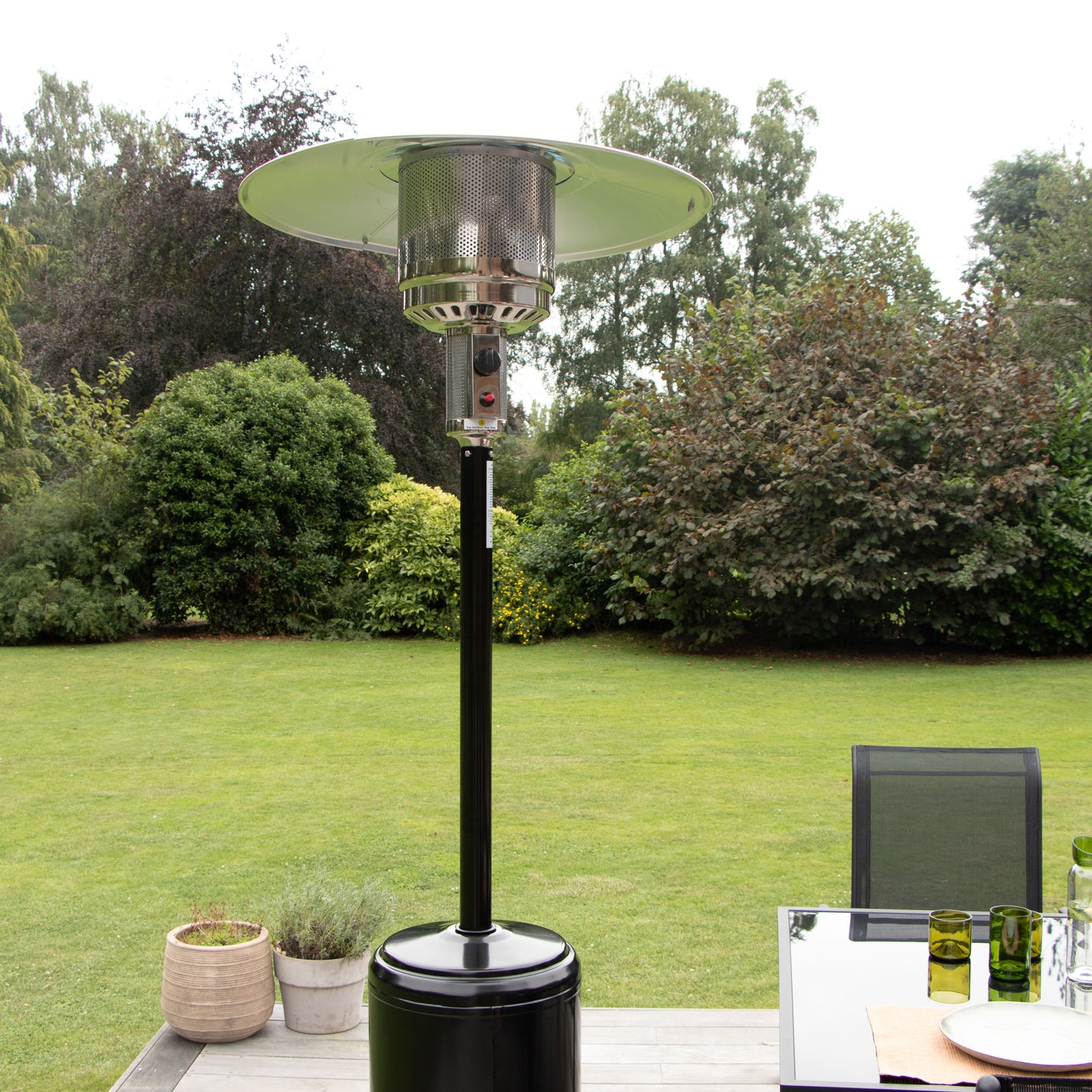 Chauffe terrasse gaz Aura