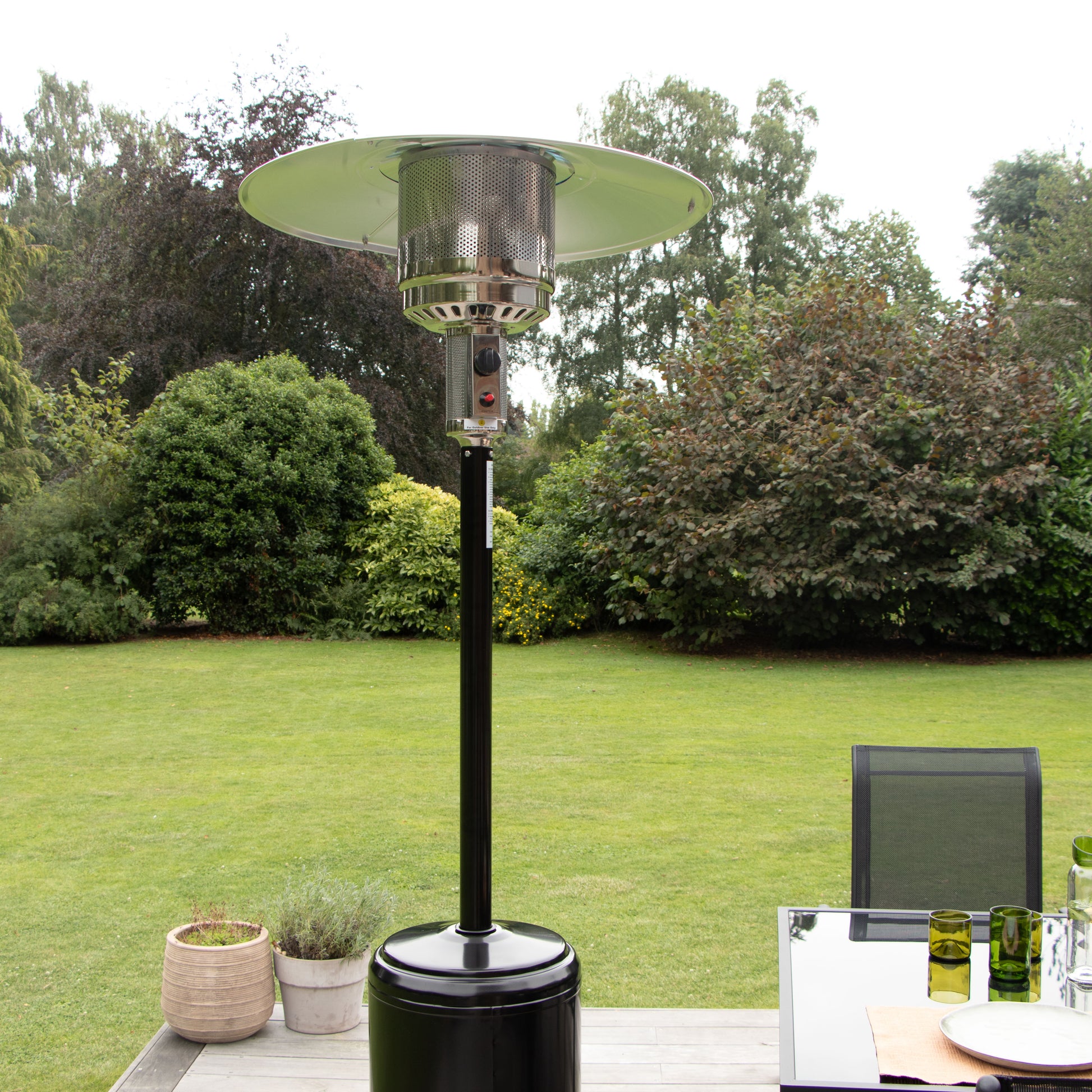 Chauffe terrasse gaz Aura