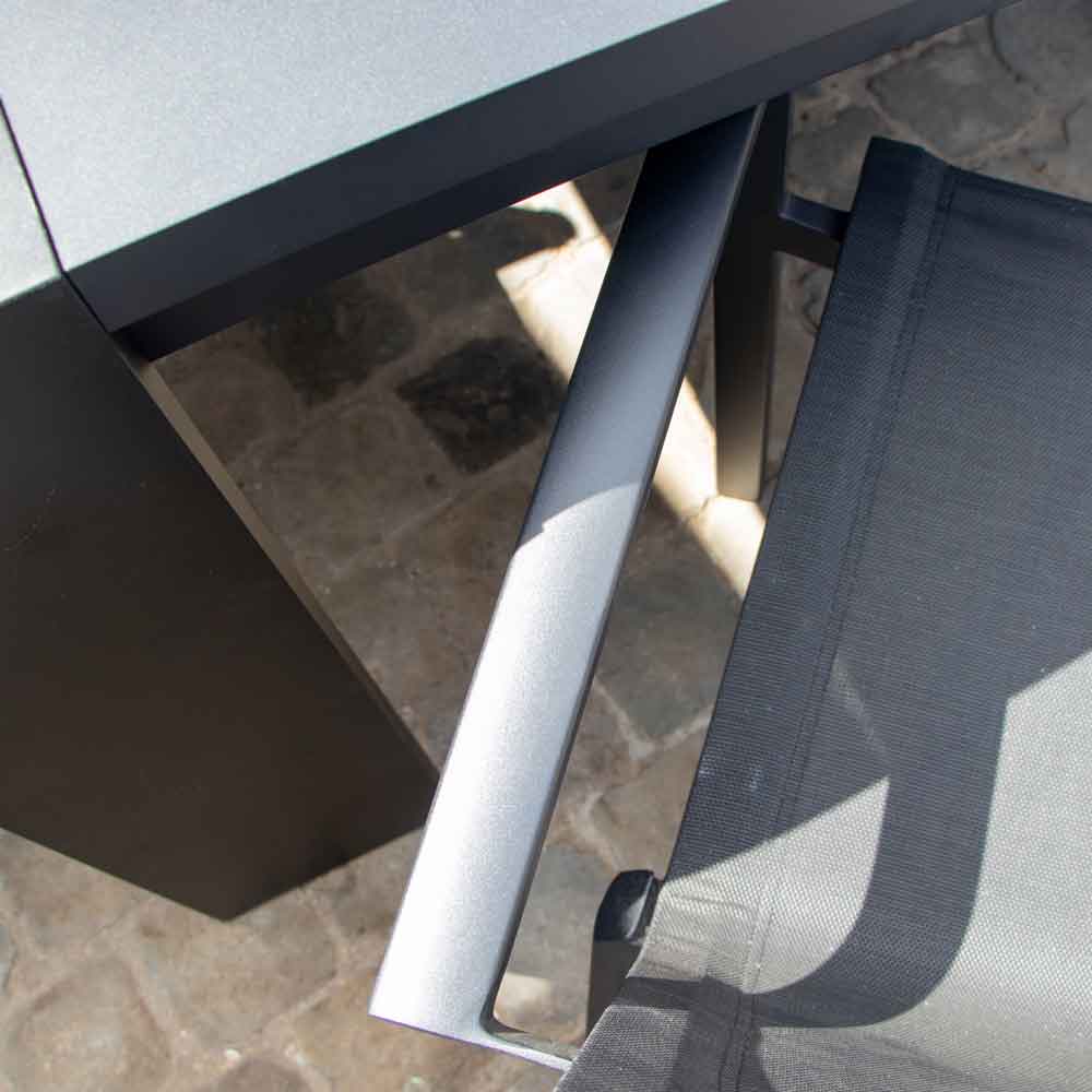 Table de jardin en aluminium Ibiza