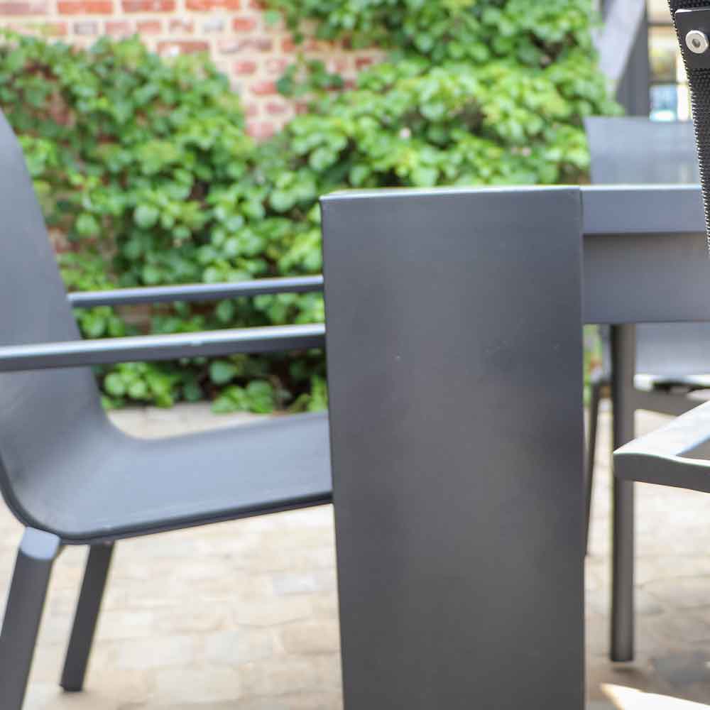 Table de jardin en aluminium Ibiza