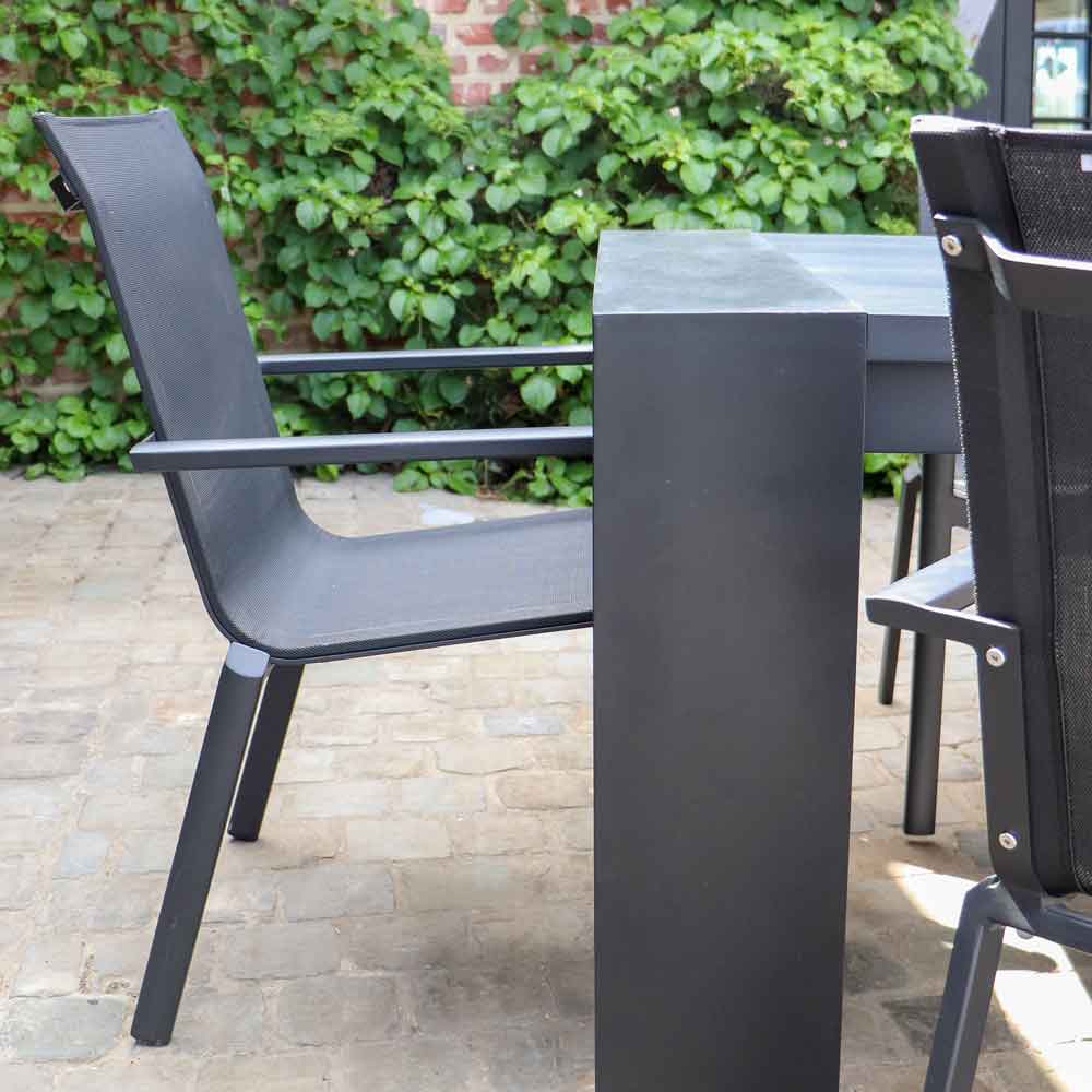 Table de jardin en aluminium Ibiza