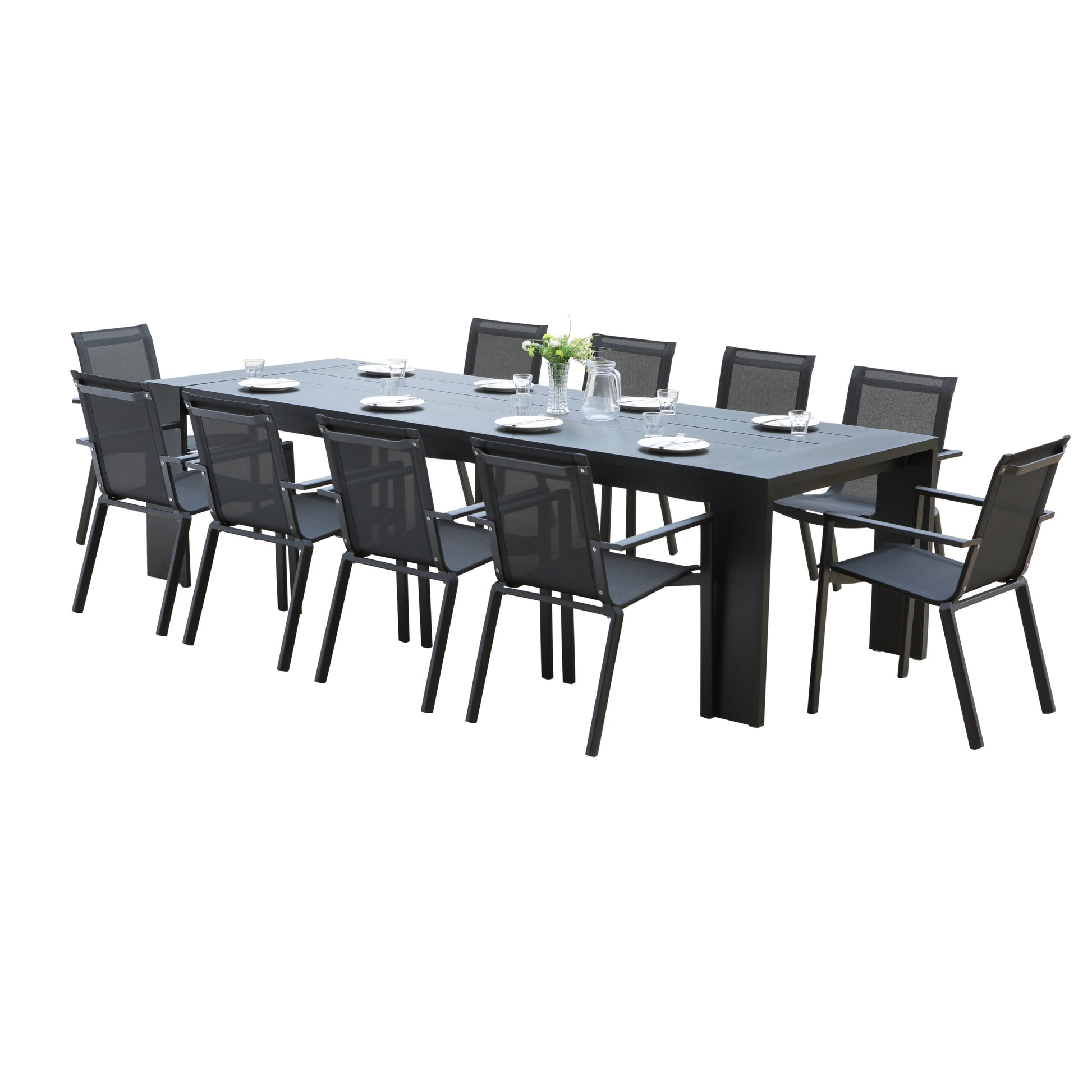 Table de jardin en aluminium Ibiza