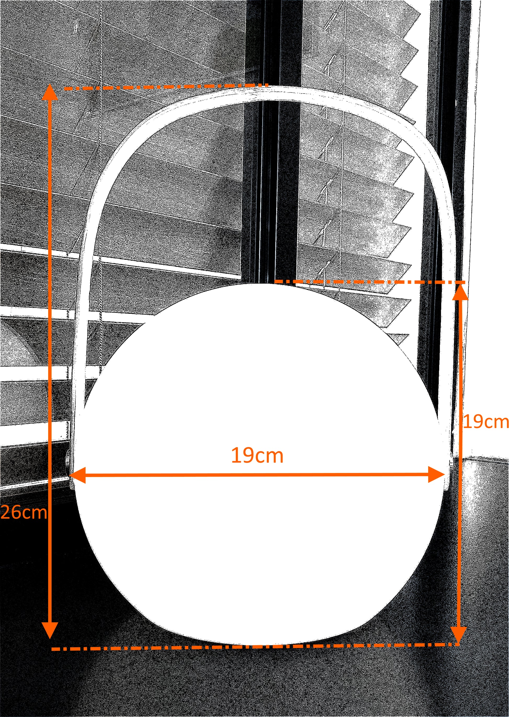 Lampe LED de jardin Atom