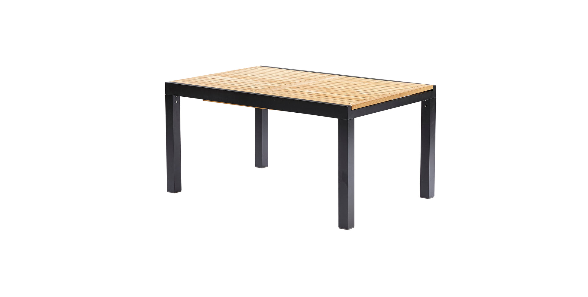 Ensemble de jardin en aluminium et teck Baliteck