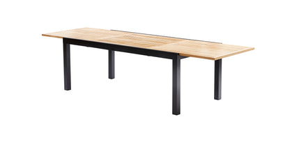 Ensemble de jardin en aluminium et teck Baliteck