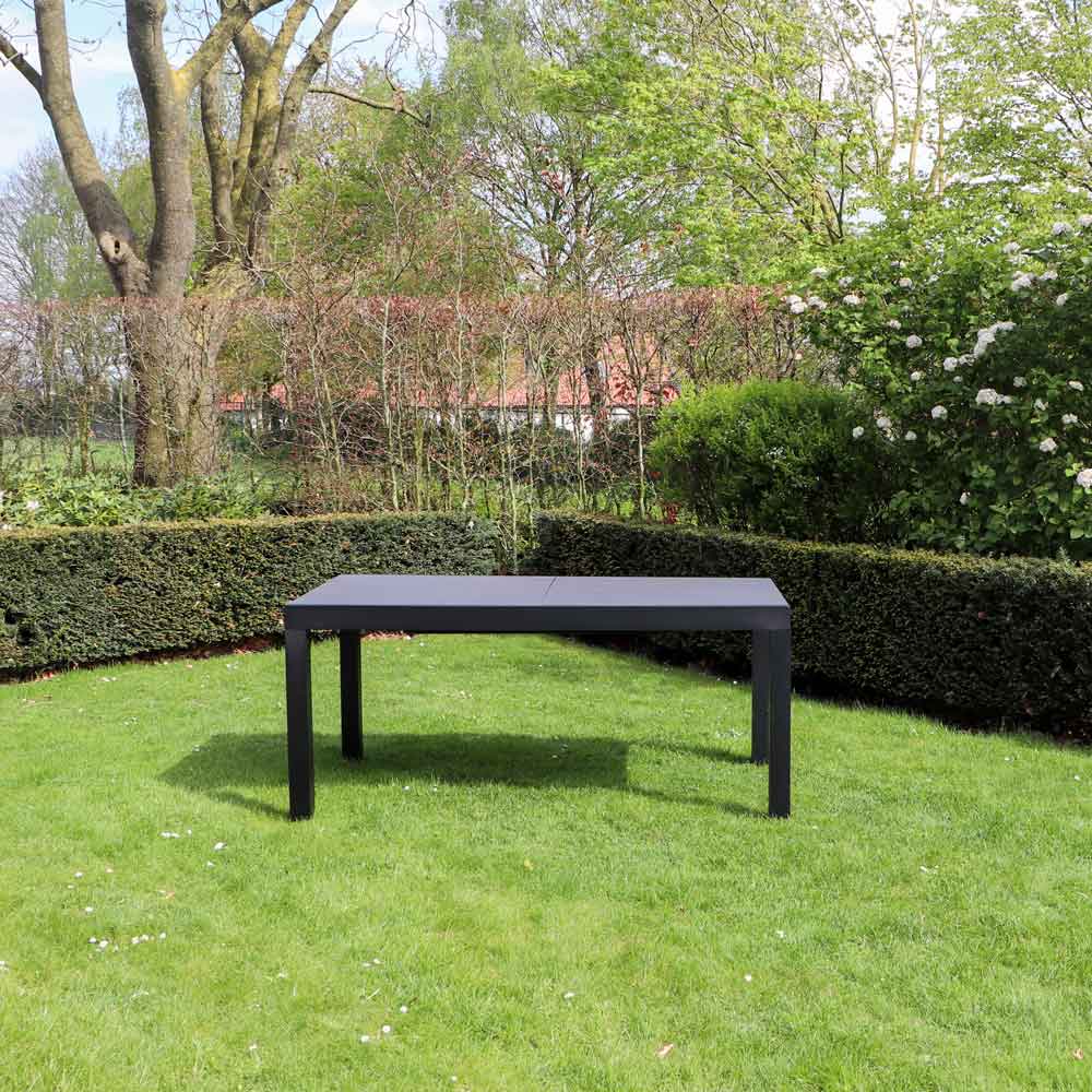 Table de jardin en aluminium HPL