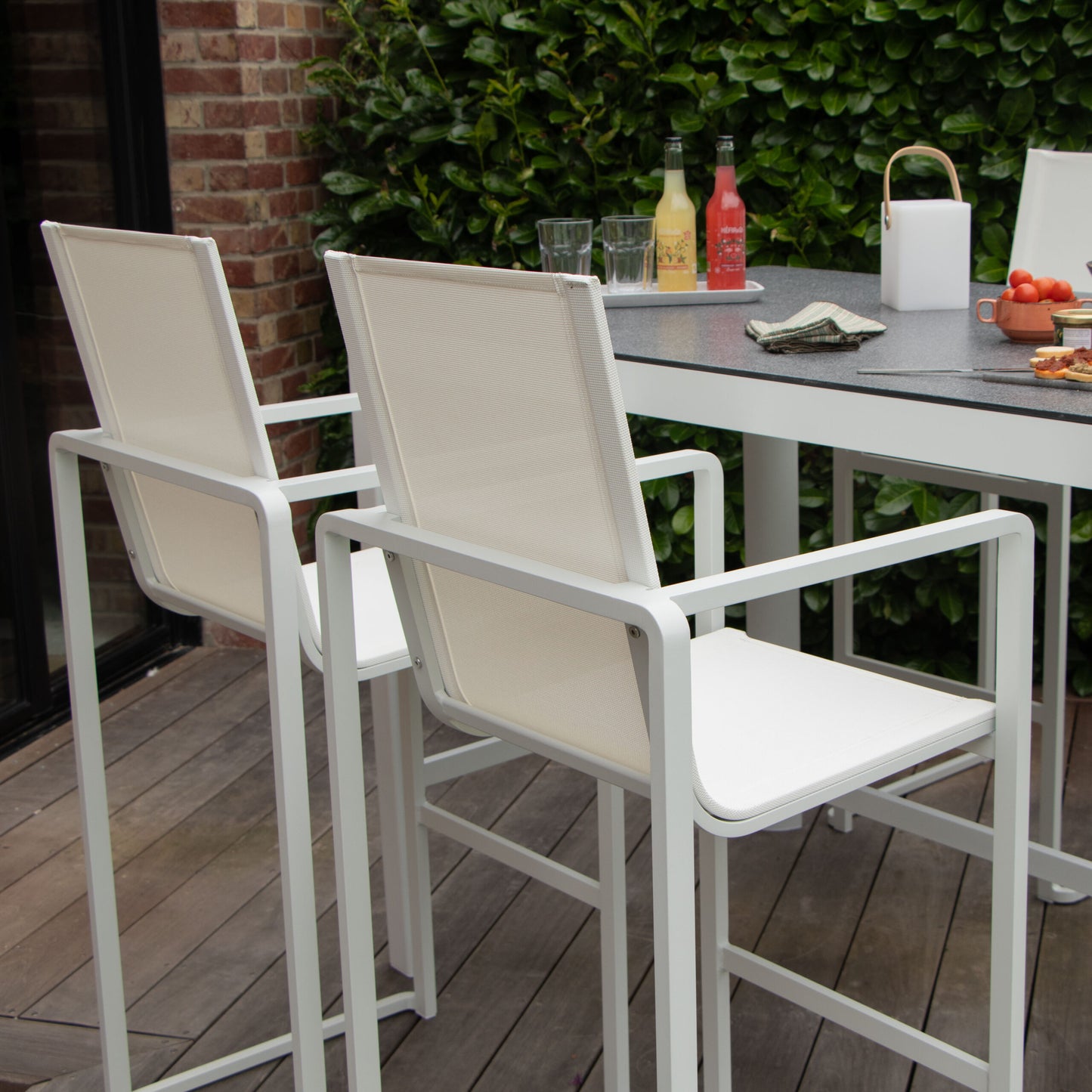 Salon de jardin en aluminium Barset