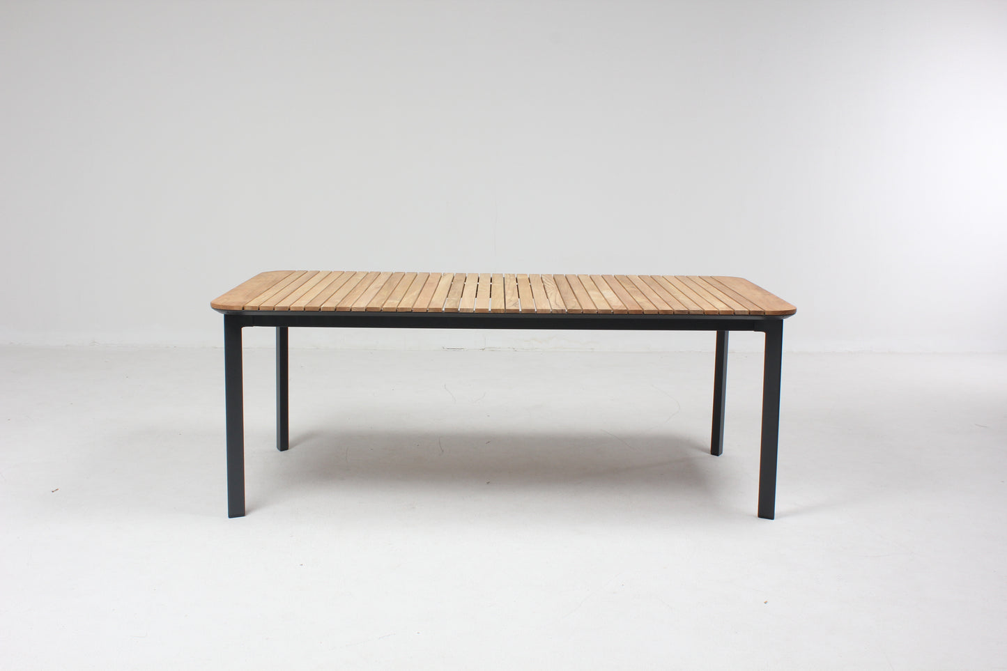 Table de jardin aluminium et bois Piana