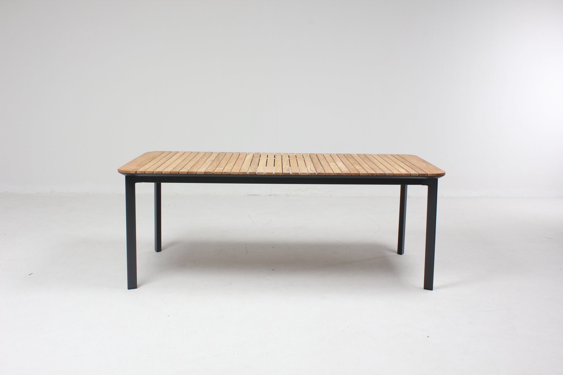 Table de jardin aluminium et bois Piana