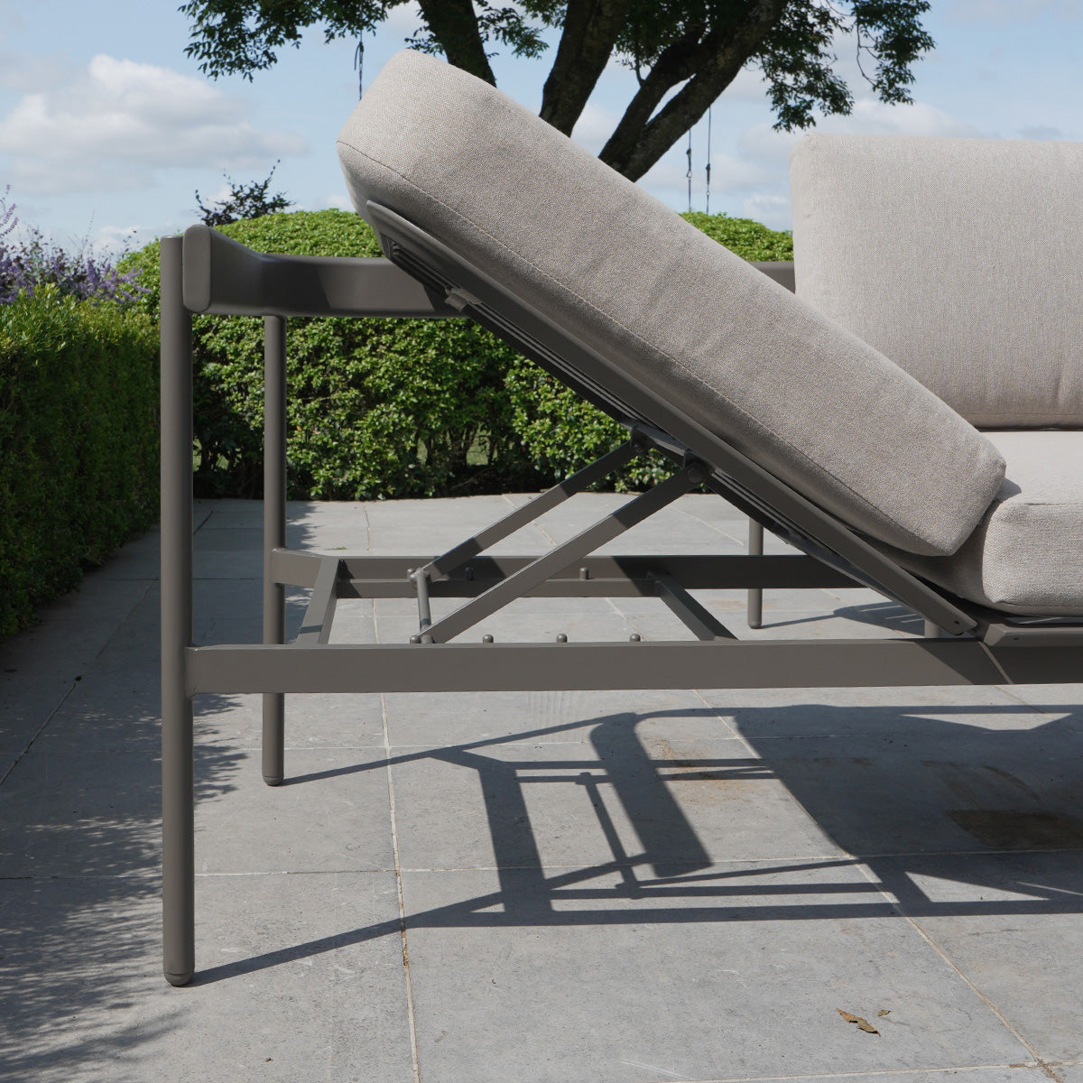 Salon de jardin modulable en aluminium SAHARA