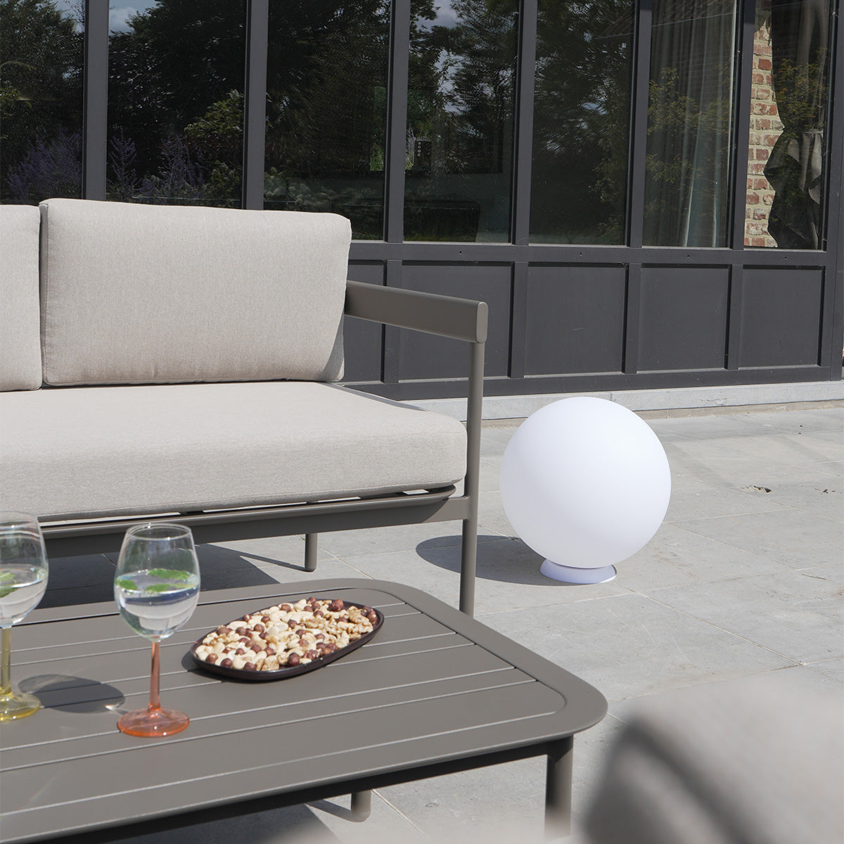 Salon de jardin modulable en aluminium SAHARA