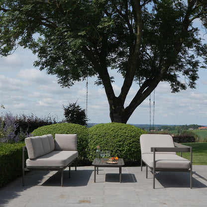 Salon de jardin modulable en aluminium SAHARA