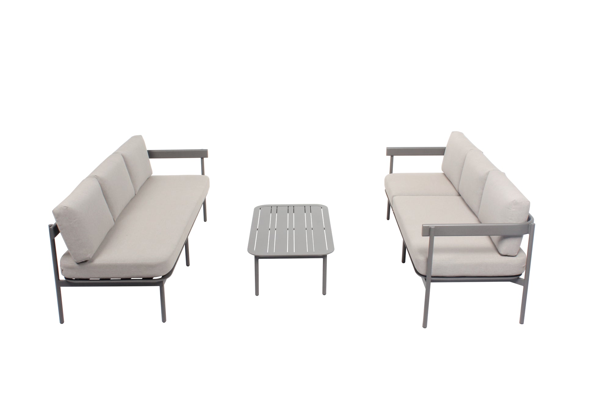 Salon de jardin modulable en aluminium SAHARA