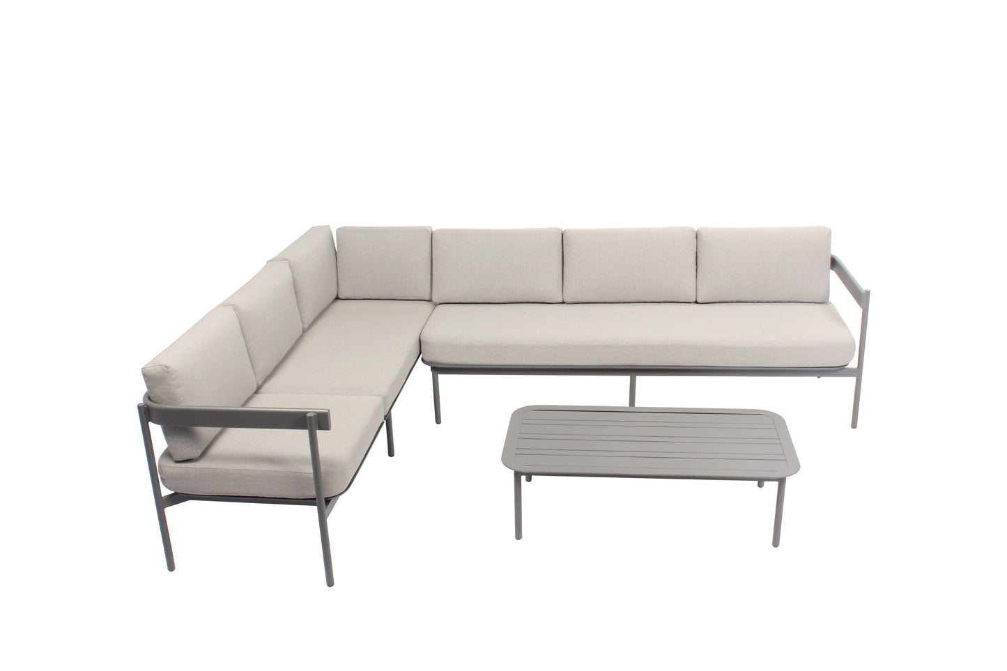 Salon de jardin modulable en aluminium SAHARA