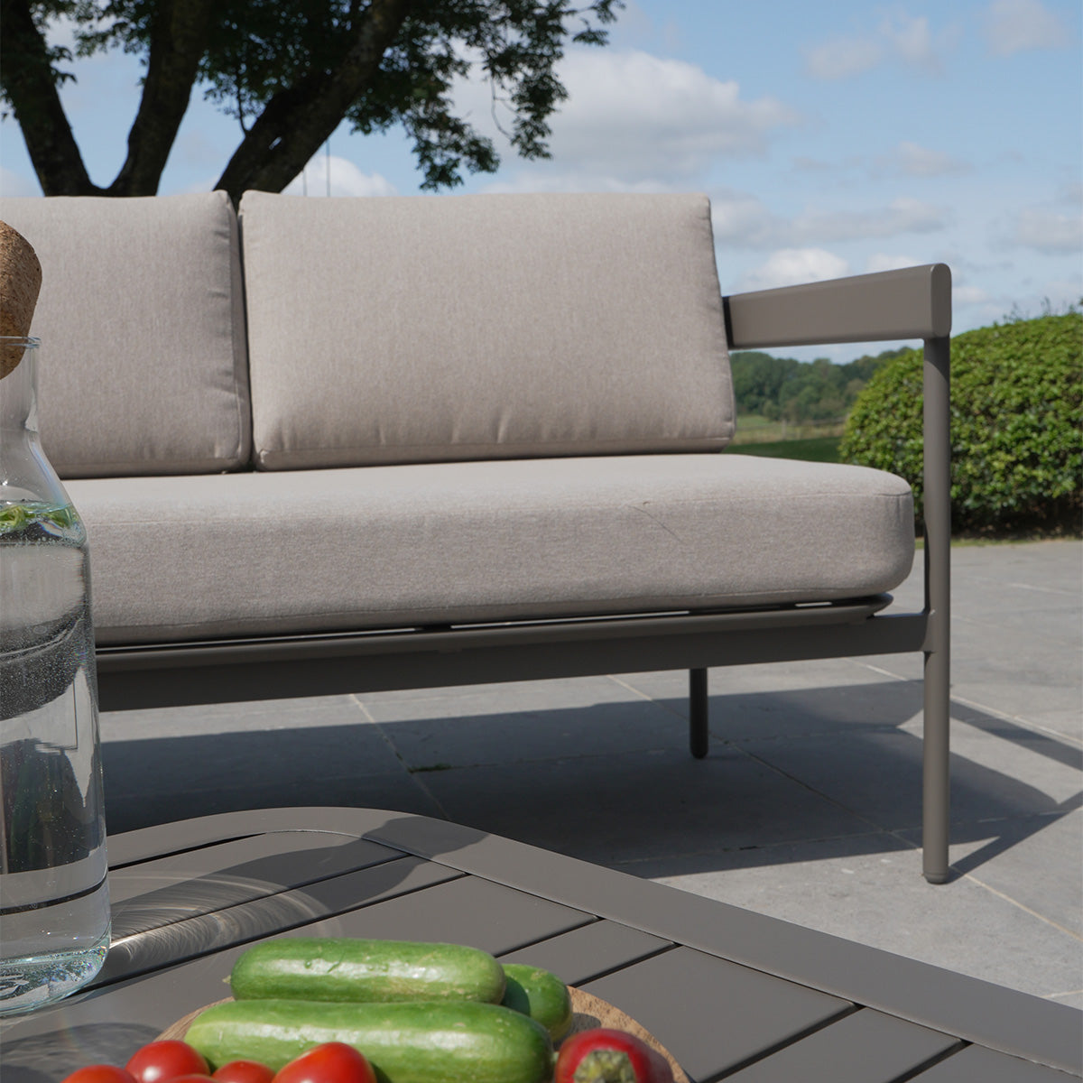 Salon de jardin modulable en aluminium SAHARA