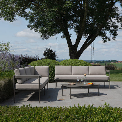 Salon de jardin modulable en aluminium SAHARA