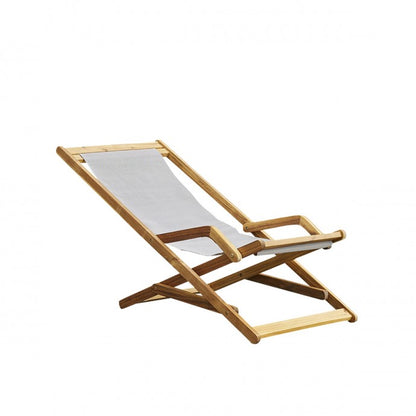 Bain de soleil pliant en acacia Sea