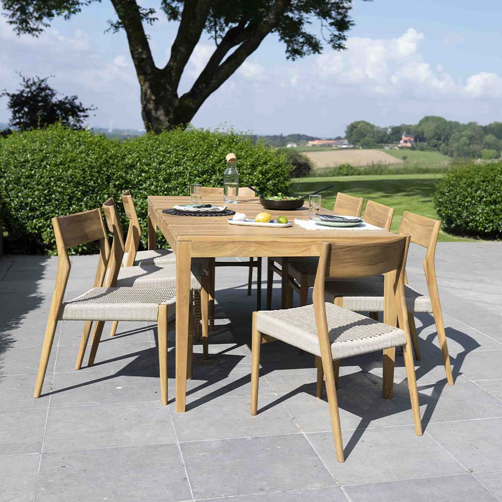 Table de jardin en bois Calvi