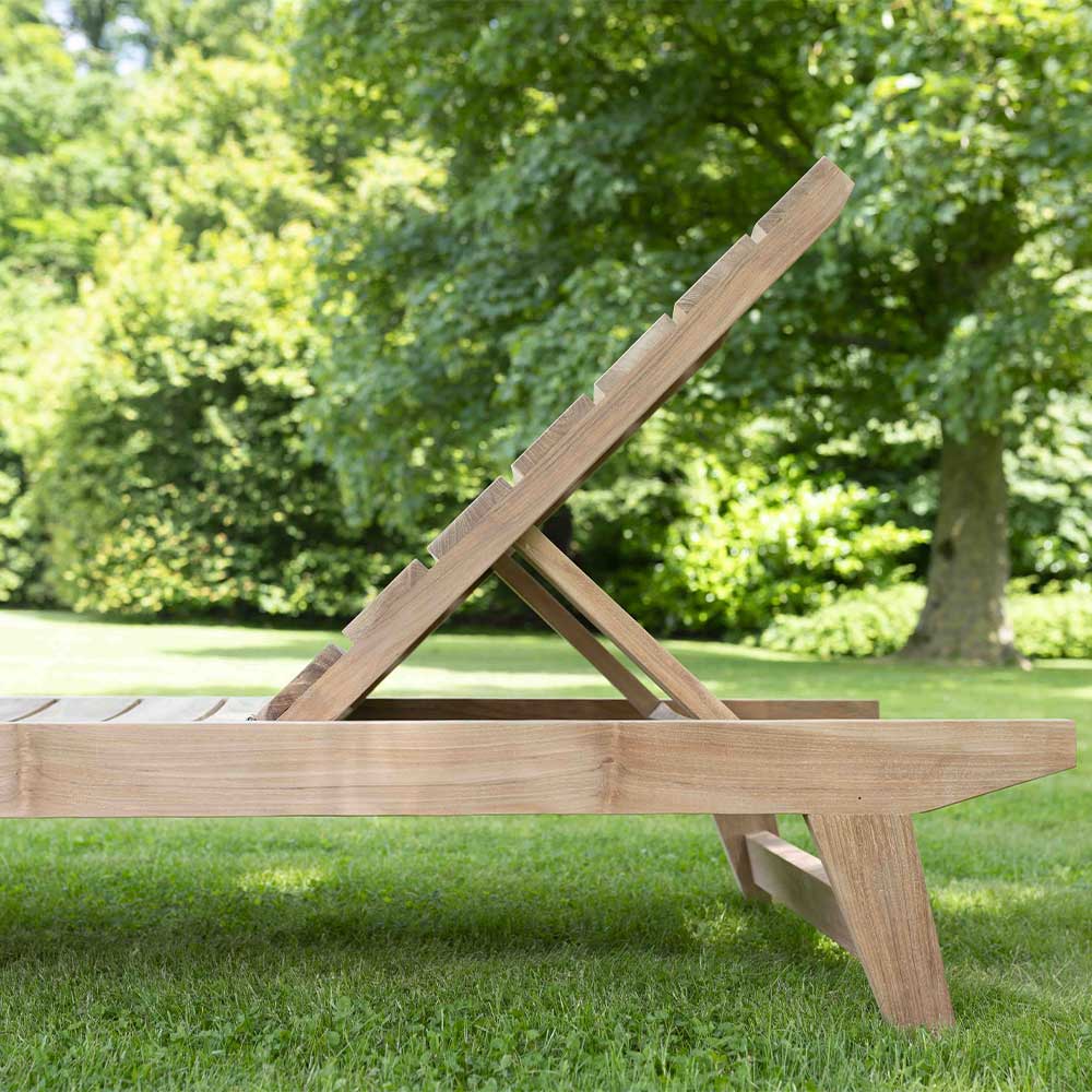 Bain de soleil en teck Ocean