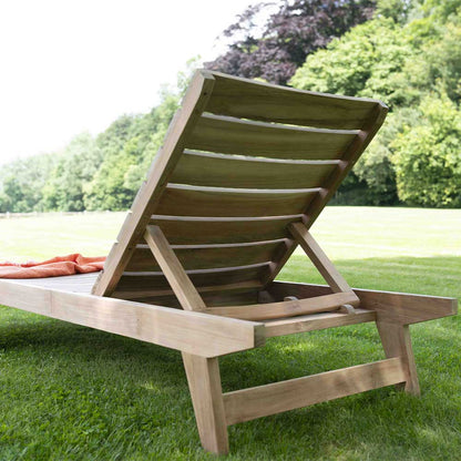 Bain de soleil en teck Ocean