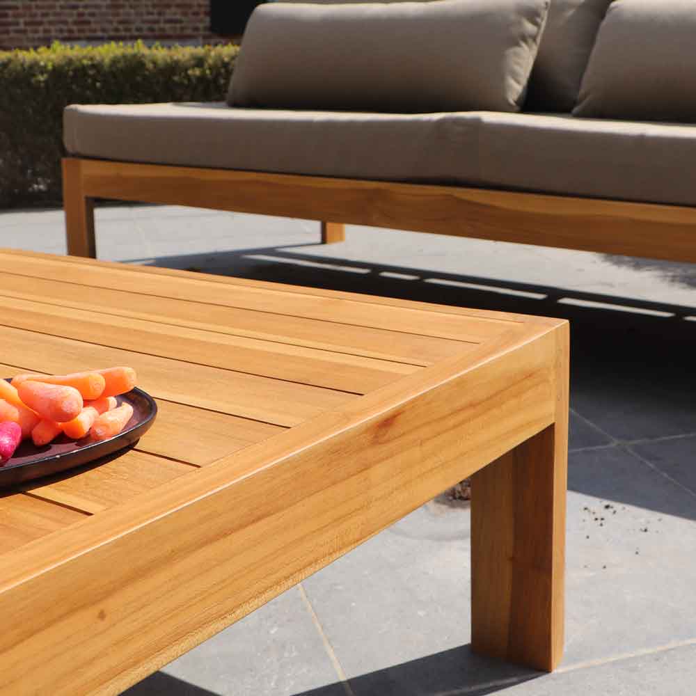 Salon de jardin bas en bois Touquet