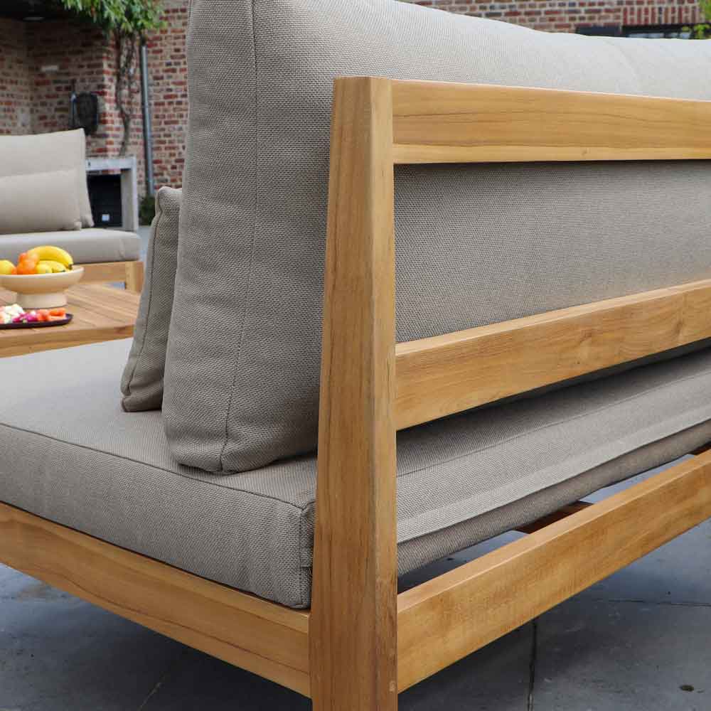 Salon de jardin bas en bois Touquet