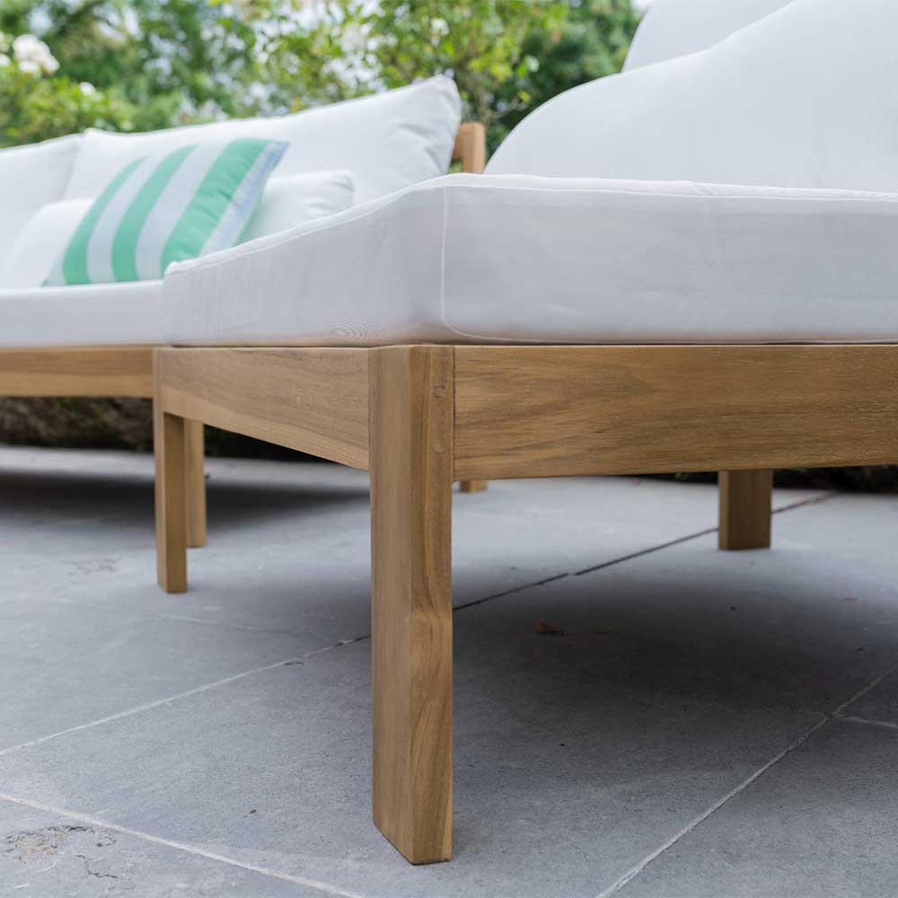 Salon de jardin bas en bois Touquet