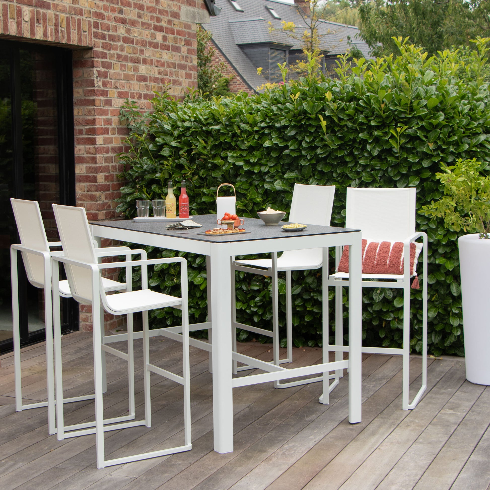 Salon de jardin en aluminium Barset