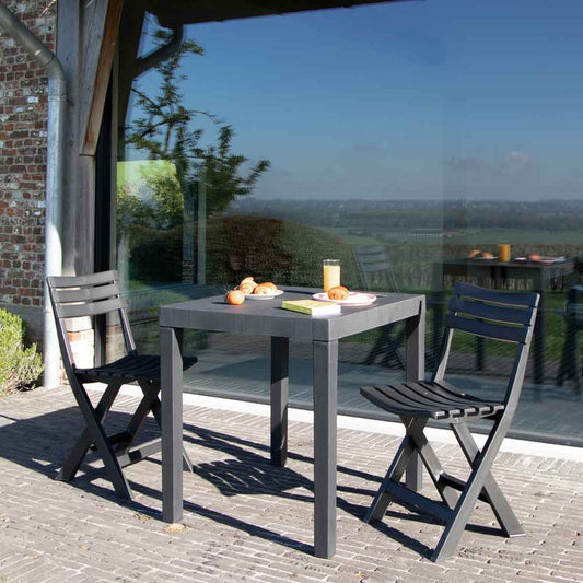 Salon de jardin en résine Club