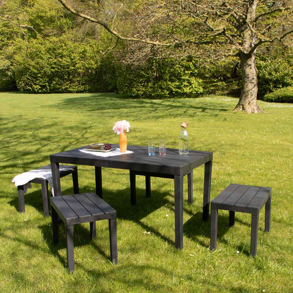 Salon de jardin en résine Samoa