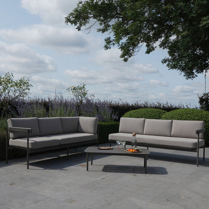 Salon de jardin modulable en aluminium SAHARA