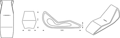 Chaise longue Organic – Élégance & esprit lounge