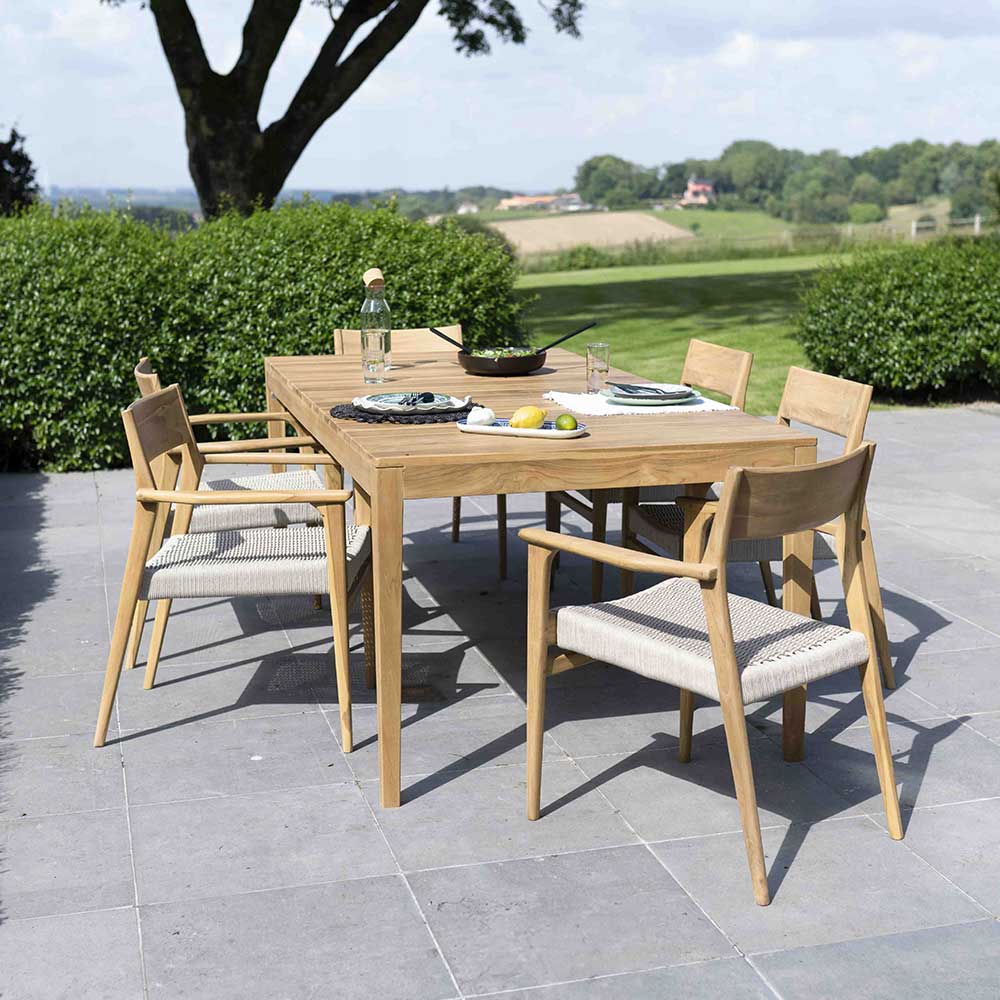 Table de jardin en bois Calvi
