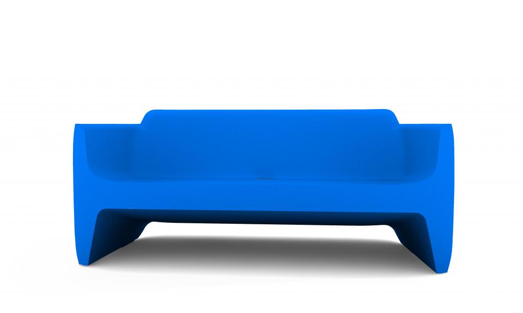 Sofa Translation 3 places – Design sculptural pour intérieur & extérieur