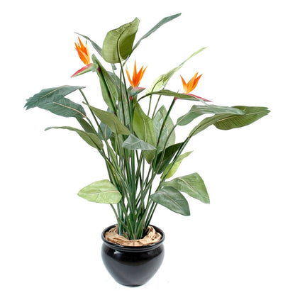 Strelitzia artificiel 3 fleurs
